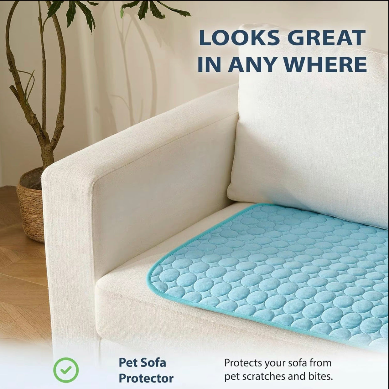 Cooling Mat for Dogs & Cats – Instant Relief from Summer Heat