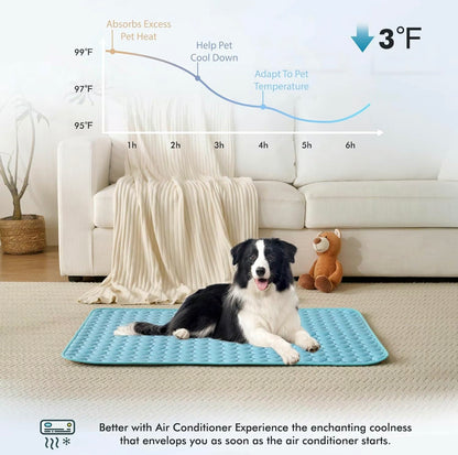 Cooling Mat for Dogs & Cats – Instant Relief from Summer Heat