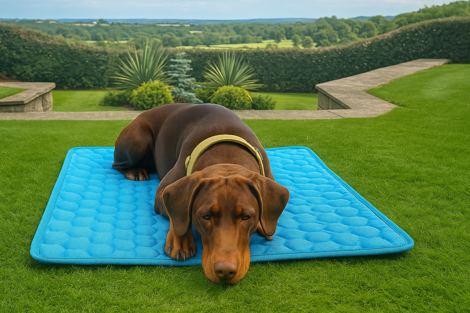 Lightweight pet cooling pad